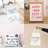 20 Pack Letter Stencils for Painting, Alphabet Stencils Letters and Numbers Stencil Lettering Stencils Bullet Journaling Stencils...