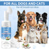 Paw Cleaner for Dogs and Cats, No-Rinse Foaming Cleanser, PH Balanced Deodorizing Paw Wash with Silicone Brush, Dog Paw Scrubber, Foot Cleaner Bru...