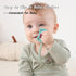 Silicone Pacifier Clip, Seposeve Pack of 3 Baby Pacifier Teether Clip with 4 Texture, Soft Flexible Silicone Pacifier Leashes & Cases for Boy and ...