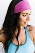 Maven Thread Workout Headbands for Women, 4 inch Thick Wide Non Slip Sweatbands, 2 Pack...