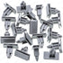 Rexka 20pcs Rocker Panel Moulding Retainer Clip for GM 10431761...