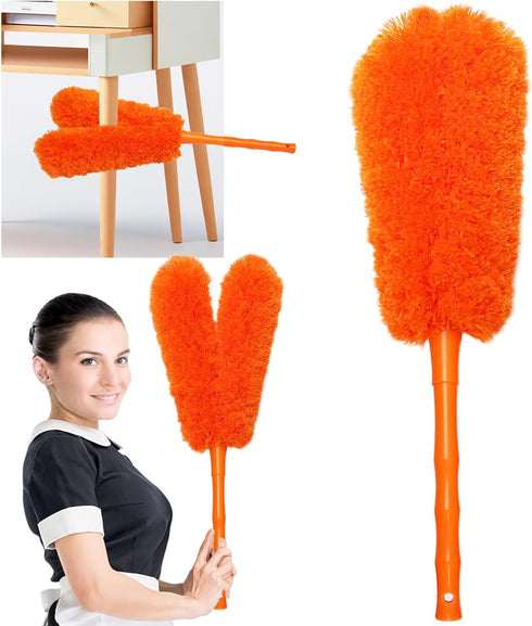 16 inch Microfibre Feather Duster, Big Microfibre Duster Make Home Cleaning More Efficient and Easy, Cleaning Tool for Office, Fan, Car, Computer,...