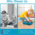 Montessori Busy Board Toys for Toddlers 1-3 - Baby Game Autism Sensory Toys - Kids Educational Learning Activities Toys - Gifts for 12 18 Months 1...