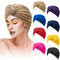 SATINIOR 8 Pieces Women African Turban Flower Knot Headwrap Pre Tied Bonnet Beanie Cap Headwrap Hair Loss Wrap Headband Tie (Fresh Color)...