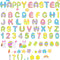 Tenare 133 Pcs Bulletin Board Letters Rabbit Alphabet Cutouts Numbers Set 110 Uppercase Poster Board Letters 23 Symbols ABC Letters for Classroom ...