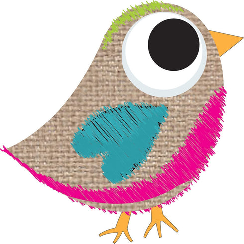Ashley Productions Burlap Scribble Tweet Magnetic Whiteboard Eraser...