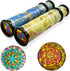 2 Pack Classic Kaleidoscope Toy,Magic Rotating Kaleidoscope,Stretchable Long World Kaleidoscope,Educational Toy Kaleidoscope for Children Gifts...