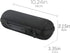 co2CREA Hard Travel Case Replacement for JBL Flip 6 FLIP 5 Waterproof Portable Bluetooth Speaker (Black Case + Inside Red)...