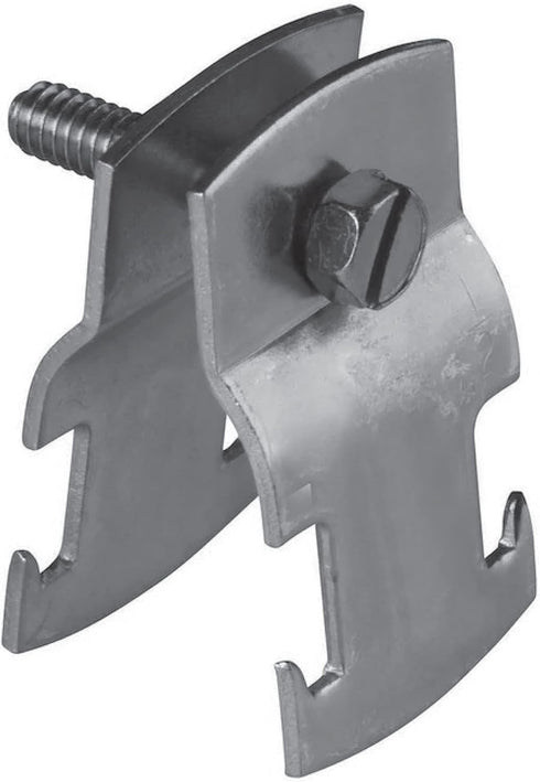 1.5-in Universal Pipe Clamp for Strut Channel Accessory, Silver...