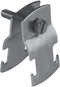 1.5-in Universal Pipe Clamp for Strut Channel Accessory, Silver...
