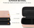 Carrying Case Compatible with Asthma Inhaler Spacer for Kids and Adults, Ventolin Masks Inhaler Spacer Holder, Asthma Travel Organize Bag, Rose Go...