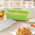 Microwave Pasta Cooker with Strainer Lid- Quickly Spaghetti Cooker- No Sticking or Waiting For Boil- Perfect Make Pasta Every Time- For Dorm, Kitc...