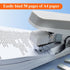 M&G Effortless Desktop Stapler, 50 Sheet Capacity, One Touch Stapling, Easy to Load Ergonomic Stapler, Heavy Duty Staplers includes 1000 Staples a...