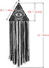 Dremisland Evil Eye Dream Catcher - Large Pure Black Boho Wall Hanging Ornament Gift...