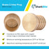 SharkBite 1 Inch Crimp Plug, Brass Plumbing Fitting, PEX Pipe, PE-RT, UC520LFA...