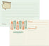 Retro Recipe Cards from Dashleigh, 48 Cards, 4x6 inches, The Gift Collection, Blank, Water-Resistant and Double-Sided...
