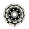 SHDIATOOL 4-1/2 Inch Double Row Diamond Grinding Cup Wheel for Concrete Granite Marble Masonry Brick Fits 7/8 Inch Arbor...
