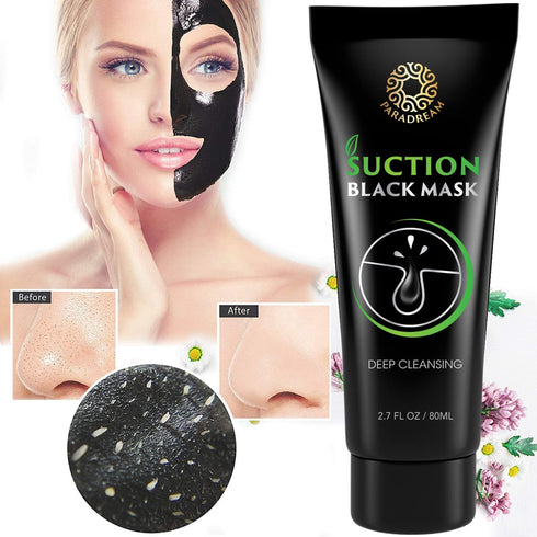 PRO Blackhead Remover Mask: 80g Black Head Remover for Face - Peel Off Face Mask - Facial Masks for Women & Men Skin Care - Charcoal Pore Deep Cle...