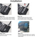Haloview RVMB02 Mirror Mount BT7/BT6 Touch Monitor Rearview System...
