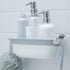 SlipX Solutions Patented Power-Lock Shower Organizer Caddy w/Suction Cups | Rust Free Shelf | Basket Holds Up to 22lbs for Shampoo, Soap, & Hooks ...