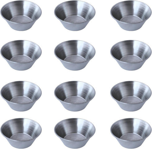 Sauce Cups, 1.5 oz, Silver...