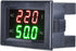 Voltage Frequency Meter, YB4835VF LED Digital Dual Display Ammeter Voltmeter Generator Tester AC Voltage Frequency Meter Measuring Tool(Black)...