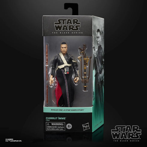STAR WARS The Black Series Chirrut Îmwe 6-Inch-Scale Rogue One: A Story Collectible Action Figure, Toys for Kids Ages 4 and Up...