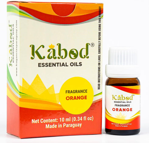 Kabod Orange Essential Oil - Aromatherapy Blend for Diffusers, Humidifiers, Aroma Stoves, Soap and Candles - Fragrance Oil for Home - 10ML Bottle ...