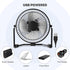 mollie 4-Inch Small USB Desk Fan for Home Office Bedroom Mini Personal Desktop Air Circulator Ultra Quiet Cooling Table Fan Adjustable Tilt Black...