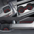 Anti Dust Mats for Toyota 86 Subaru BRZ Scion FR-S 2022 2023,Custom fit Cup Holder Liners Mats Door Pocket Center Console Liners (Red/6Pcs)...