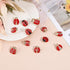 12Pcs Ladybug Brooch Pins Small Rhinestone Ladybug Lapel Pins Bling Clothing Decorations for Shirts Dress Backpack Jacket Hat, Red...