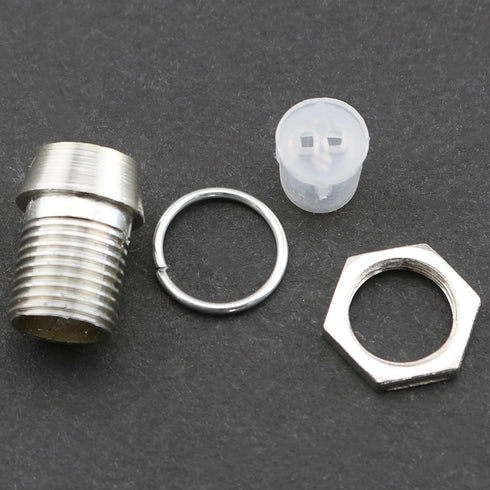 30PCS 5MM Panel Mount LED Holder LED Holder Mount Panel Display Socket Base Suitable for Panel Mount LED Indicator and Low Voltage LED Diode and L...