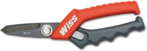 Crescent Wiss 7" Titanium Coated Utility Shears - W7T , Black...