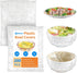Plastic Bowl Covers, 200 PCS Food Covers, Bowl Covers for Bread Proofing, Plastic Covers for Bowls With Elastic, Reusable Fresh Keeping Bags...