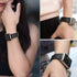 Leather Band Compatible with iWatch 42mm/44mm/45mm Genuine Leather Strap Bands Replacement for iWatch Series 1-8 Ultra 42/44/45/49 mm Bracelet Loo...
