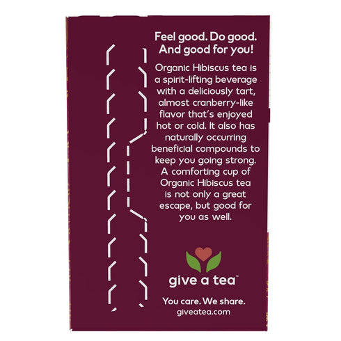 NOW Foods, Organically Hip Hibiscus™ Tea, Caffeine-Free, Non-GMO, No Added Colors, Preservatives or Sugars, Premium Unbleached Tea Bags with our N...