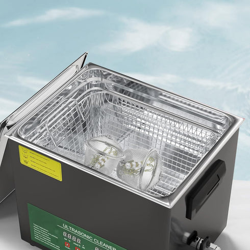 5 Pcs Ultrasonic Cleaner Baskets, 304 Stainless Steel Jewelry Steam Cleaner Baskets Ultrasonic Parts Cleaner Basket with Lock and Hook for Cleanin...