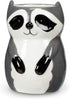 Abbott Collection 27-MINIKIN-473 Sitting Raccoon Planter/Vase-4" H, 4 inches H, Grey...