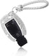 PGONE Car Key Fob Key Cover Key Chain Lady key ring with Bling Diamond crystals For Mercedes-Benz C E Class 2/3-button...