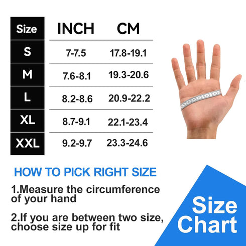 Level 7 Cut Resistant Gloves, Safety Work Gloves for Men Women, Impact Gloves with TPR Protection, ANSI Level A7 Protection, Touch Screen Mechanic...