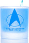 STAR TREK The Next Generation Command Badge Etched Rocks Whiskey Glass - Officially Licensed, Premium Quality, Handcrafted Glassware, 11oz - Perfe...