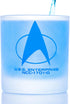STAR TREK The Next Generation Command Badge Etched Rocks Whiskey Glass - Officially Licensed, Premium Quality, Handcrafted Glassware, 11oz - Perfe...