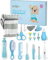 OTTOLIVES Baby Healthcare and Grooming Kit, 24 in 1 Baby Electric Nail Trimmer Set Newborn Nursery Health Care Set for Newborn Infant Toddlers Bab...