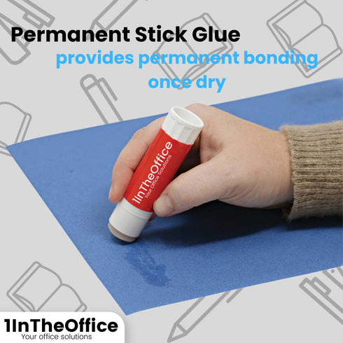 1InTheOffice Clear Glue Stick for Kids, Glue Sticks, All Purpose School Glue Sticks, Washable Glue Sticks, Clear Stick Glue 0.28 oz, (12 Pack)...