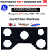 compatible with GE 30 inchGas Range Protectors - Non Stick Stove Protector for Gas Range - Washable Liner for Gas Range,JGP5030,PGP7030,PGP9030,CG...