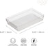 Oggi Drawer Organizer - 6" X 9" - Ideal for Organizing Kitchen Drawers, Office, Desk, Silverware, Kitchen Utensils, Cosmetics and Bathrooms, Recta...