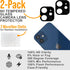 Scooch (5-in-1 iPhone 12 Mini Screen Protector (3-Pack) with Camera Lens Protector (2-Pack) Premium 9H Tempered Glass, Anti-Scratch, Anti-Fingerpr...