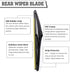 Rear Wiper Arm Blade Nut Set Replacement for Jeep Grand Cherokee 2014-2022,Rear Wiper Cover Accessories Assembly, Wiper Cap Set for Back Windshiel...