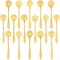 40 Pieces Flower Tea Spoons Stainless Steel Sugar Spoons Flower Coffee Spoons Small Dessert Spoons Cute Cafe Bar Spoon Mini Tableware for Tea Part...