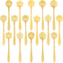 40 Pieces Flower Tea Spoons Stainless Steel Sugar Spoons Flower Coffee Spoons Small Dessert Spoons Cute Cafe Bar Spoon Mini Tableware for Tea Part...